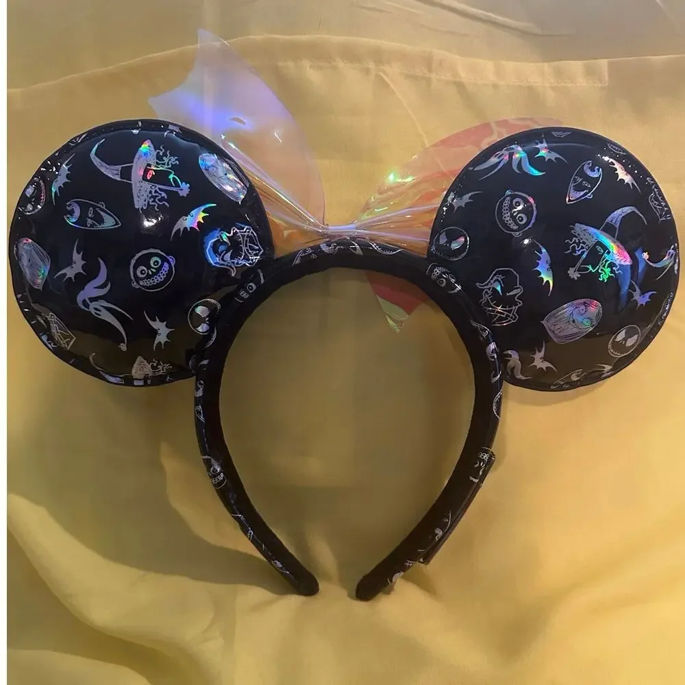 Disney Park Loungefly NBC Nightmare Before Christmas Hologram Iridescent Patent